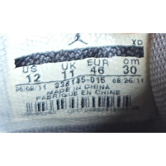 Size 12 - Air Jordan 1 Phat‎ Low Black Charcoal main image 12
